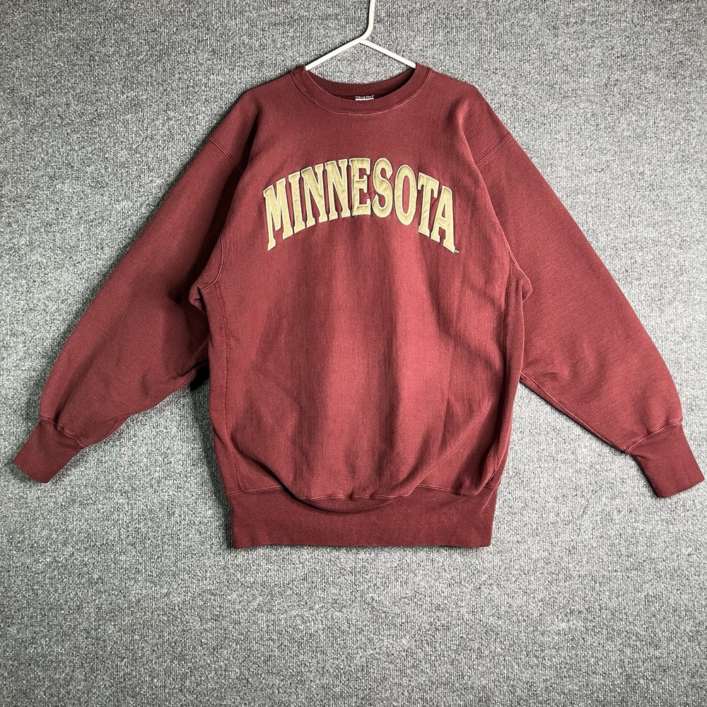 Vintage Champion Reverse Weave Minnesota‎ Gophers Pullover Sweatshirt XXL
